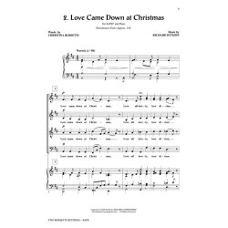 Two Rossetti Settings