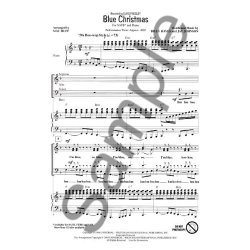 Blue Christmas (SATB)