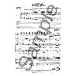 Blue Christmas (SAB)