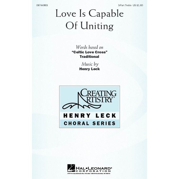 Love Is Capable of Uniting