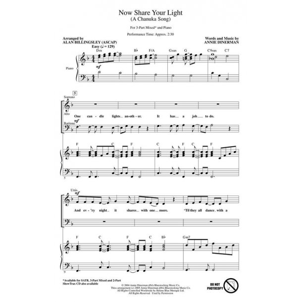 Now Share Your Light (A Chanuka Song)