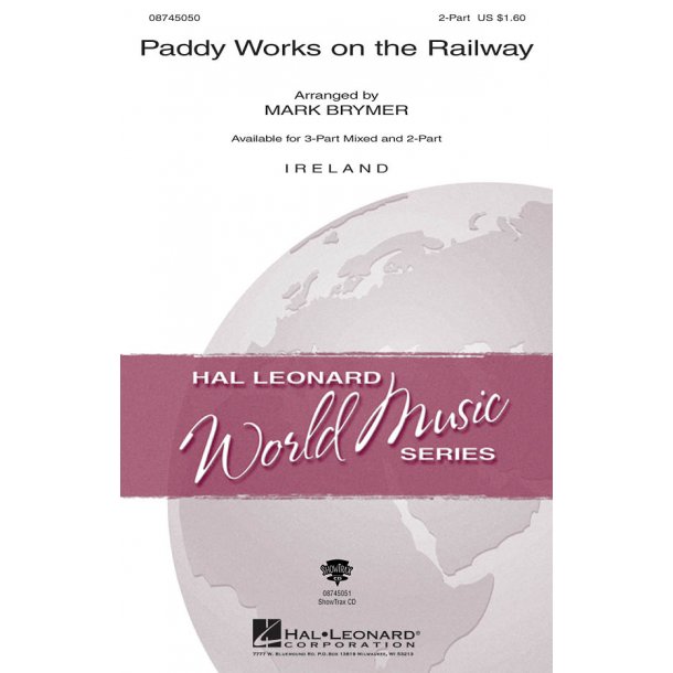 Paddy Works On The Railway (Arr. Brymer) (2-Part)