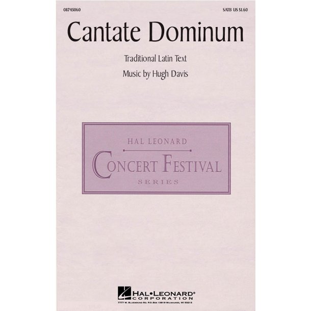 Cantate Dominum