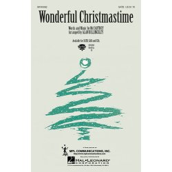 MCCARTNEY PAUL WONDERFUL CHRISTMASTIME (ARR BILLINGSLEY) SATB CHORAL