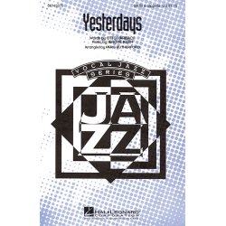 YESTERDAYS (ARR RUTHERFORD PARIS) SATB CHORAL