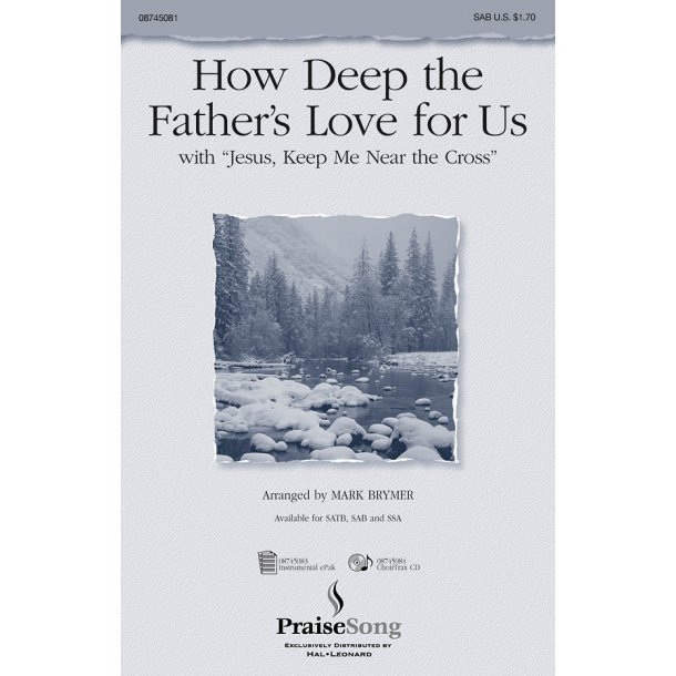 How Deep The Father's Love For Us (SAB)