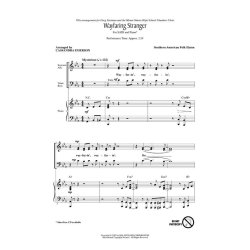 Wayfaring Stranger (Emerson) Satb