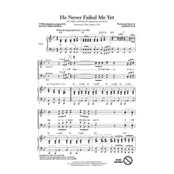 Ray He Never Failed Me Yet Ttbb Chor