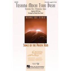 Toshima Mochi Tsuki Bushi (Arr Stuart Wendy Bross) 4 Pt Treble Acap