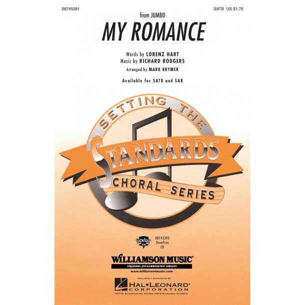 Richard Rodgers: My Romance (Arr. Brymer) (SATB)