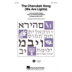 SCHWARTZ/YOUNG THE CHANUKAH SONG WE ARE LIGHTS (HUFF MAC) SATB CHORAL