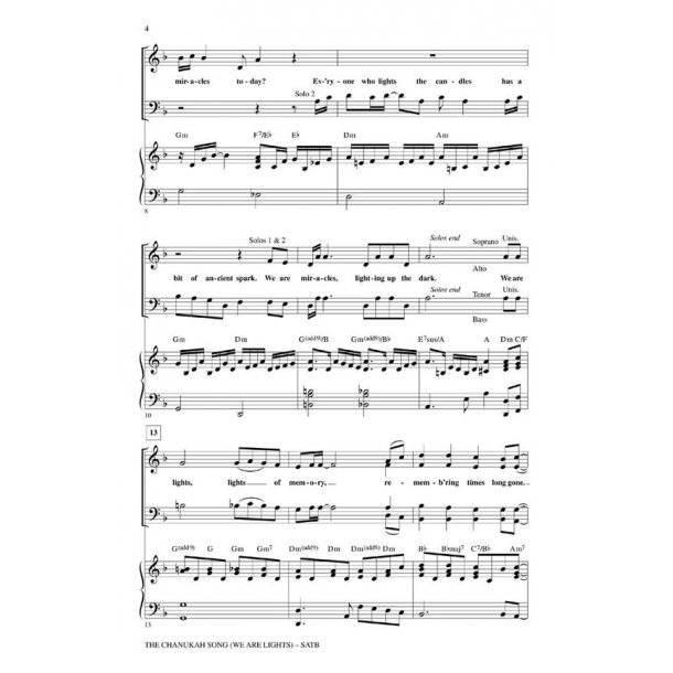 The Chanukah Song We Are Lights