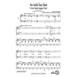 Nes Gadol Haya Sham : A Great Miracle Happened There