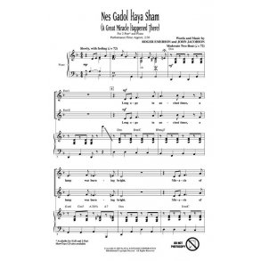 Nes Gadol Haya Sham : A Great Miracle Happened There