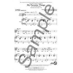 Rodgers And Hammerstein: My Favourite Things (The Sound Of Music) - 3-Part Treble