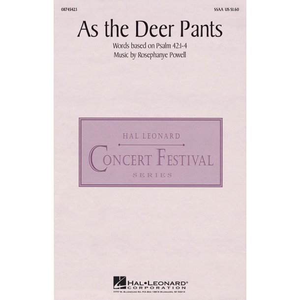 As the Deer Pants