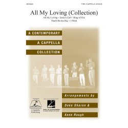 ALL MY LOVING COLLECTION (ARR SHARON/RAUGH) TTBB A CAPPELLA CHORAL