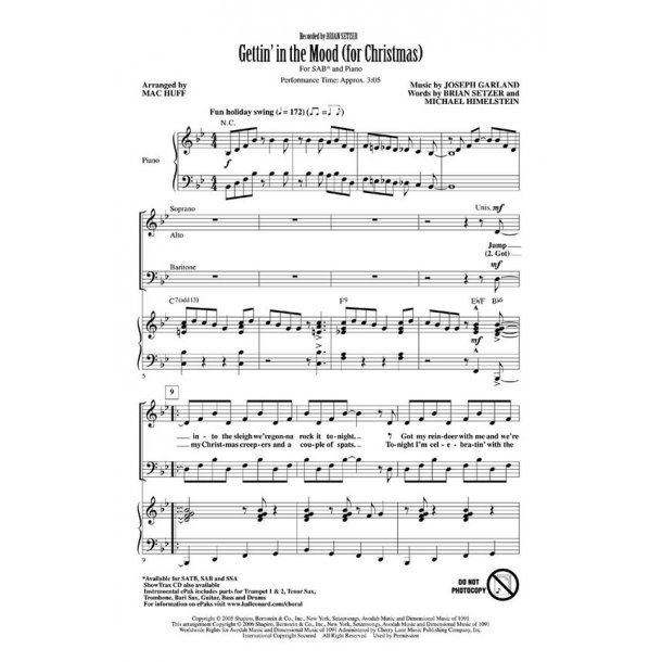 Gettin' in the Mood - For Christmas