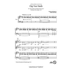 COUNCIL TOM CLAP YOUR HANDS 2 PART CHORAL