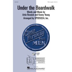 RESNICK/YOUNG UNDER THE BOARDWALK (ARR SPEBSQSA) TTBB A CAPPELLA CHOR