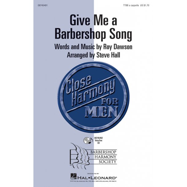 Give Me a Barbershop Song