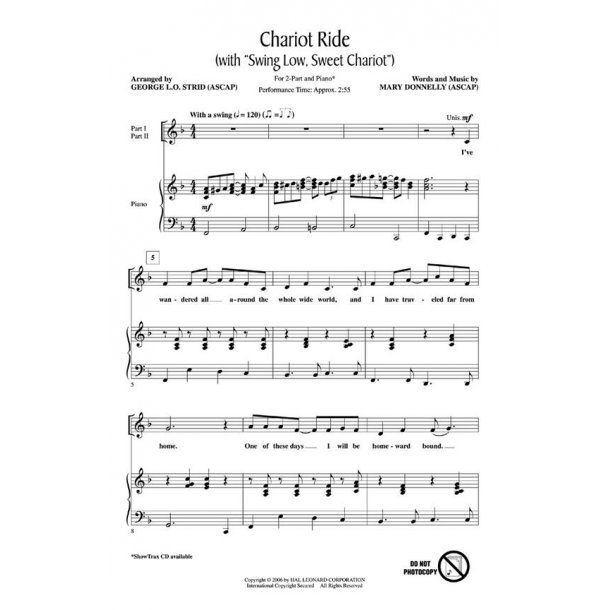 Chariot Ride with Swing Low, Sweet Chariot