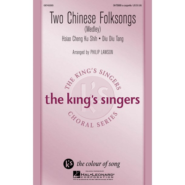 The King's Singers: Two Chinese Folksongs