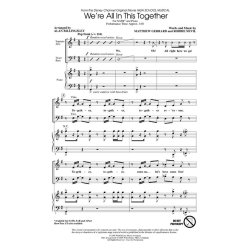 We?re All In This Together (High School Musical) (SATB)