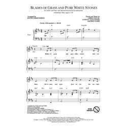 Blades of Grass and Pure White Stones