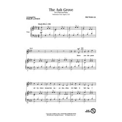 The Ash Grove (Arr Lawson Philip) 2 Part Choral