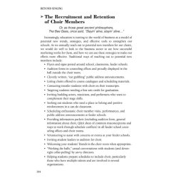 Beyond Singing : Blueprint for the Exceptional Choral Program