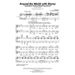 Around The World With Disney (Arr Billingsley Alan) Showtrax Cd