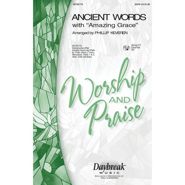 Deshazo Lynn Ancient Words With Amazing Grace (Keveren P) Satb Choral