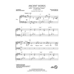 Deshazo Lynn Ancient Words With Amazing Grace (Keveren P) Satb Choral