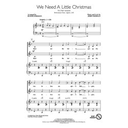 We Need a Little Christmas : (from Mame)