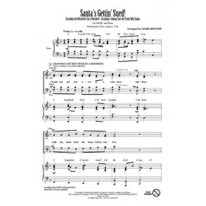 Santa's Gettin' Sued! (Arr. Brymer) (ShowTrax CD)