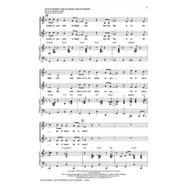 Let It Ring, Let It Swing, Let It Snow : (Medley)