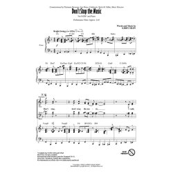 Don't Stop the Music : ShowTrax CD