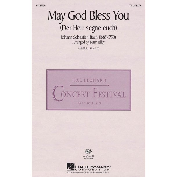 May God Bless You Der Herr segne euch