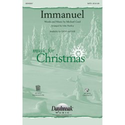 Card Immanuel (Purifoy) Satb Chor