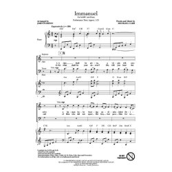 Card Immanuel (Purifoy) Satb Chor