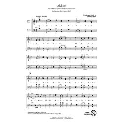 Shaw Kirby Alleluia Ttbb A Cappella Choral