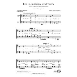 RISE UP SHEPHERD FOLLOW (SHAW) SATB