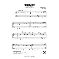 Shaw Kirby Caribbean Getaway Satb Choral