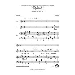 To Be The First : No. 1 from Three Mark Twain Settings