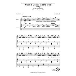 When in Doubt, Tell the Truth : No. 3 from Three Mark Twain Settings