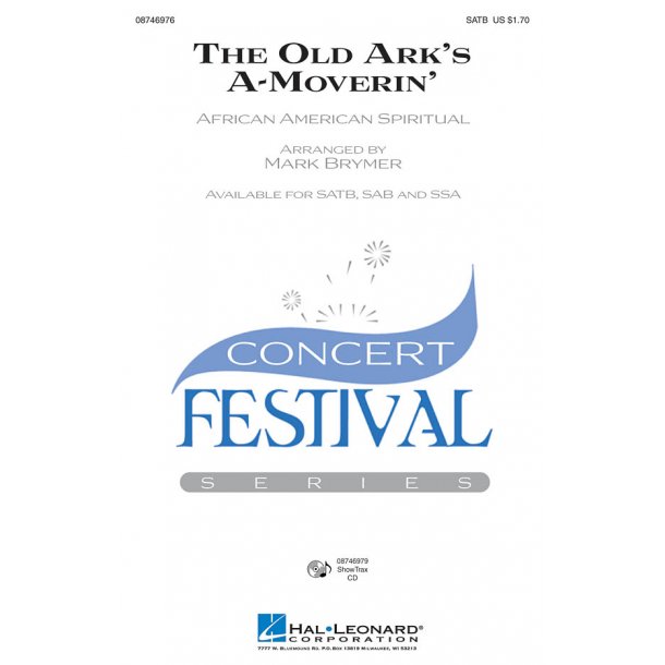The Old Ark's A-Moverin' (Arr. Brymer) (SATB)