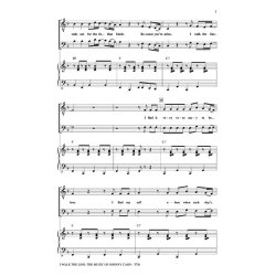 Cash I Walk The Line Music Johnny Cash Medley (Billingsley) Ttb Choral