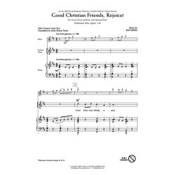 Good Christian Friends, Rejoice!