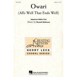 Owari : All's Well that Ends Well